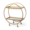 Mercana Carola 18" x 36" x 40" Bar Cart