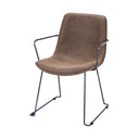 Mercana Sawyer 23" x 25.3" x 32.8" Metal Dining Chair