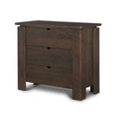 Mercana Wallen 36" x 18" x 31" Solid Wood Accent Cabinet