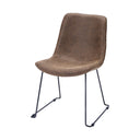 Mercana Sawyer 22.4" x 24.8" x 34.6" Metal Dining Chair