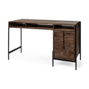 Mercana Glenn 55.5" x 22" x 31" Solid Wood Desk