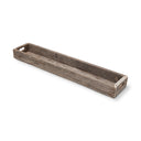 Mercana Vernon 36" x 7" x 3" Solid + Manufactured Wood Tray