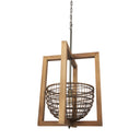 Mercana Kiley 15.7" x 15.7" x 37.2" Metal Pendant Lighting