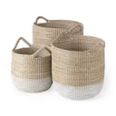 Mercana Maddie 15.7" x 15.7" x 17.3" Seagrass Basket