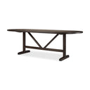 Mercana Viktor 94" x 42" x 30" Solid Wood Dining Table