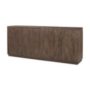 Mercana West 82" x 18" x 34" Solid Wood Sideboard