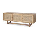 Mercana Grier 65" x 18.8" x 23" Solid Wood Media Unit