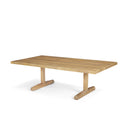 Mercana Viktor 55" x 30" x 17" Solid Wood Coffee Table