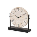 Mercana Raja 10.4" x 3.2" x 11" Table Clock