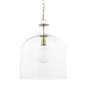 Mercana Sadah 15.3" x 15.3" x 20.3" Glass Pendant Lighting