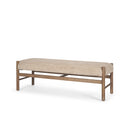 Mercana Tadi 57" x 21.3" x 19.3" Bench