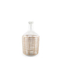 Mercana Troian 7.5" x 7.5" x 14.5" Glass Decorative Object