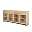 Mercana Suri 80" x 18" x 36" Solid Wood Sideboard