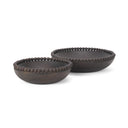 Mercana Wendell 12" x 3.3" x 12" Solid Wood Bowl