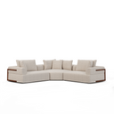 Mercana Warner 113" x 113" x 32.7" Sectional Sofa - C