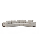 Mercana Warner 140" x 113" x 32.7" Sectional Sofa - E