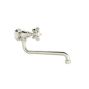 Polished Nickel / Cross Handle