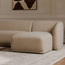 Beige Boucle / Left