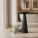 Hand Polished Natural / Charcoal