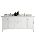 Bright White / White Zeus - 3 Faucet Holes