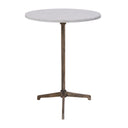Renwil Canning Indoor Cast Aluminum Side Table - Antique Brass