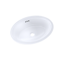 Toto Dartmouth 18 3/4" x 13 3/4" Oval Undermount Bathroom Sink