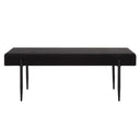 Renwil Lowe Indoor Boucle Bench - Black