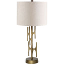 Renwil Valour 28" Length Table Lamp - Antique Brass