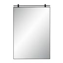 Renwil Titel 36" Tall Rectangular Mirror - Matte Black