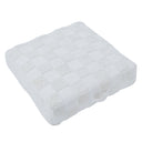 Renwil Persona Indoor 100% Cotton Floor Pouf - Ivory