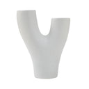 Renwil Jocasta Indoor Ceramic Stoneware Large Vase - Te xtured Matte Off-White