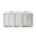 Bright White / White Zeus - 1 Faucet Hole