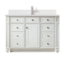 Bright White / White Zeus - 1 Faucet Hole