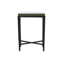 Renwil Aria Indoor Cast Aluminum Side Table - Black