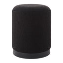 Renwil Castillo Indoor Boucle Ottoman - Black