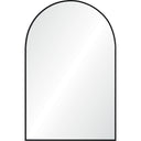 Renwil Waren 36" Tall Arch Wall Mirror - Black