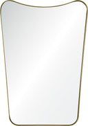 Renwil Tufa 28" Tall Rectangle Wall Mirror - Yellow