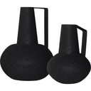 Renwil Monarda Indoor Iron Vase - Matte Black