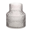 Renwil Hyacinth Indoor Mouth Blown Glass Glass Vase - Grey Te xture