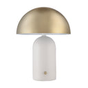 Renwil Solero 16" Tall Table Lamp with Dome Iron Shade