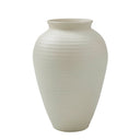 Renwil Hathor Indoor Ceramic Stoneware Vase - Beige Semi-Gloss