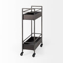 Mercana Masataka 32" x 10" x 35" Bar Cart