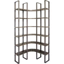 Mercana Turner 36.5" x 36.5" x 90" Iron Wall Shelf