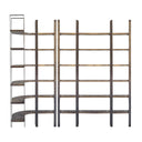 Mercana Taunton 80" x 10.5" x 90" Solid Wood Wall Shelf