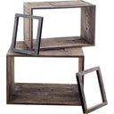 Mercana Simul 24" x 16" x 16" Solid Wood Wall Shelf