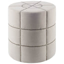 Mercana Beacon 19.7" x 19.7" x 20.8" Metal Ottoman