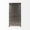Mercana Poppy 37.8" x 15" x 74" Iron Display Cabinet