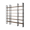 Mercana Taunton 10.5" x 80" x 90" Solid Wood Wall Shelf