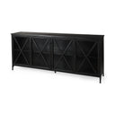 Mercana Poppy 79" x 16" x 33" Iron Sideboard