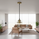 Mercana Hines 4" x 4" x 8" Metal Pendant Lighting